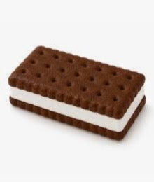 Ice Cream Sandwich Squishy Toy