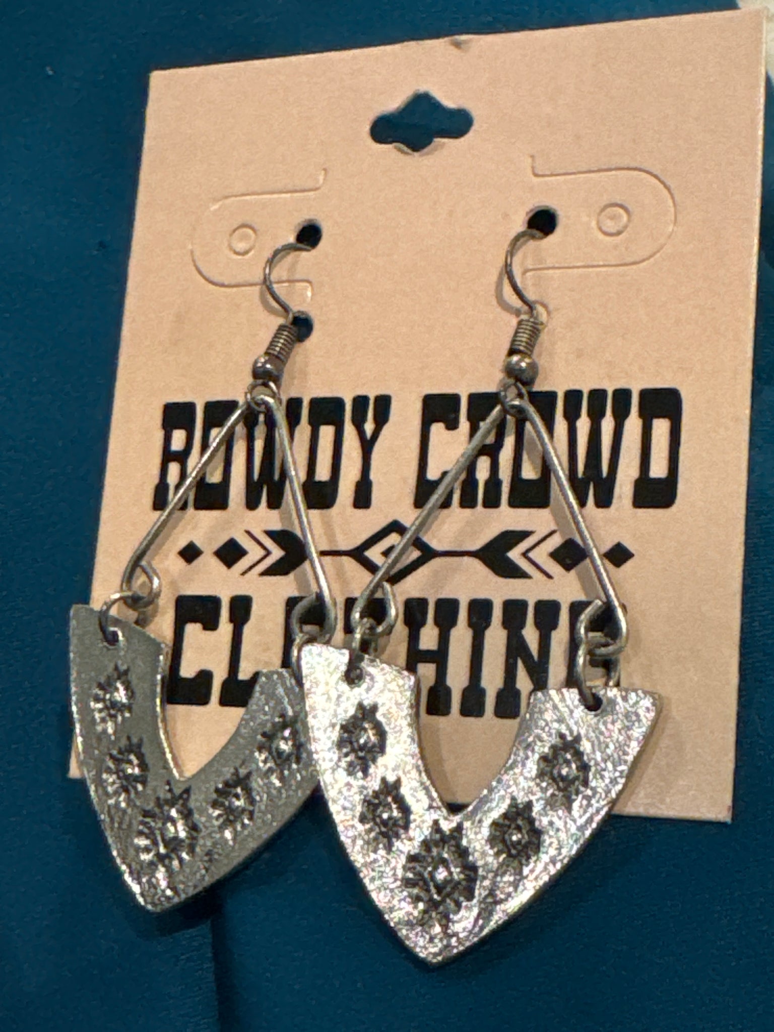 Southwest arrow down Earring- Rowdy Crowd