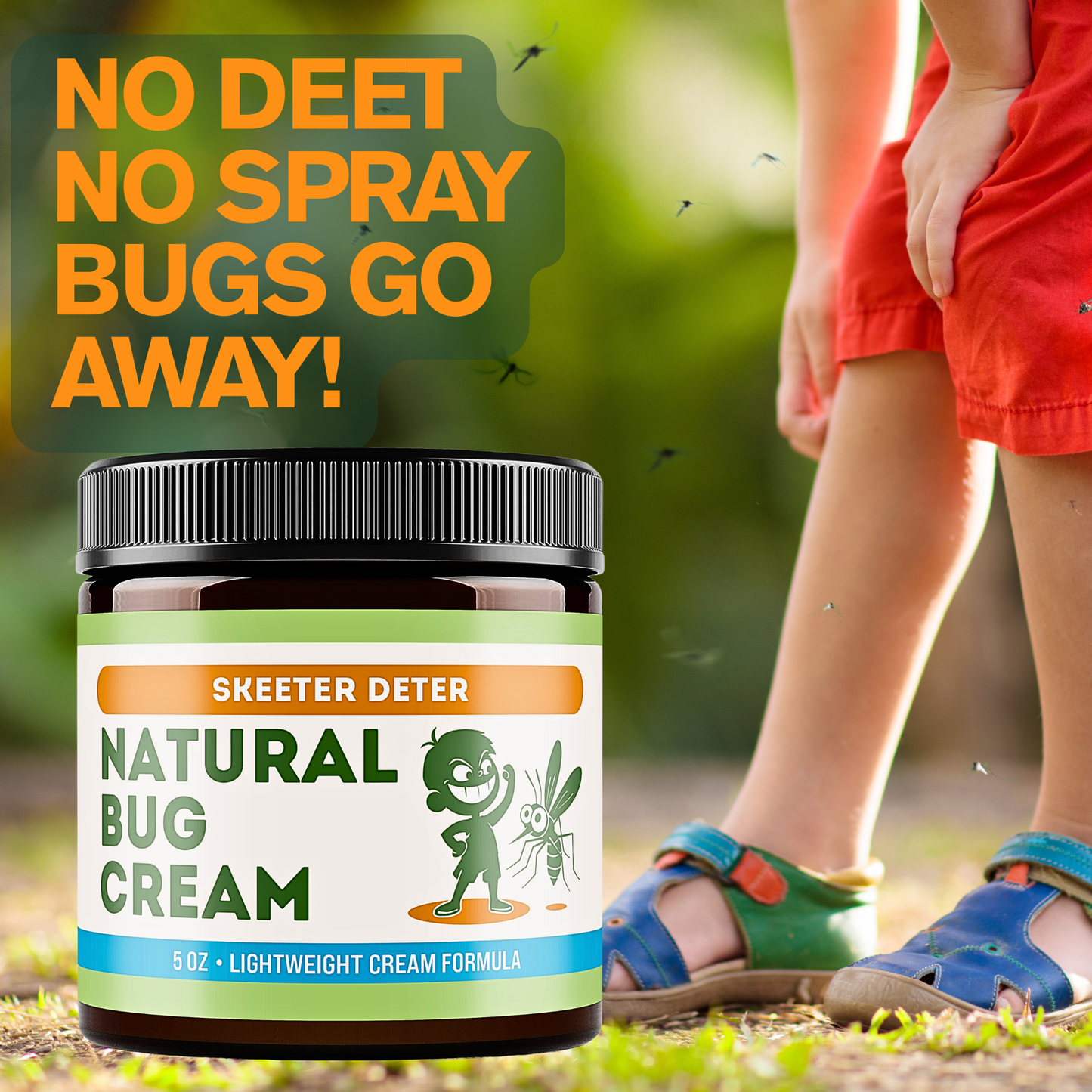 Natural Bug Cream: 5 Oz Magnum
