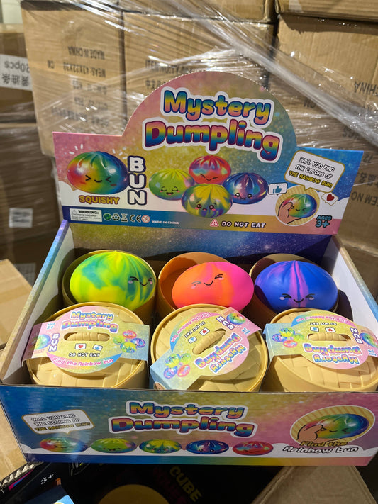 Dumpling Large Tiedye Squishy Toy