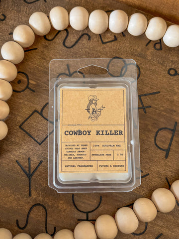 Cowboy Killer “Western Punchy” Scented Soy Natural Candle Wax Melt