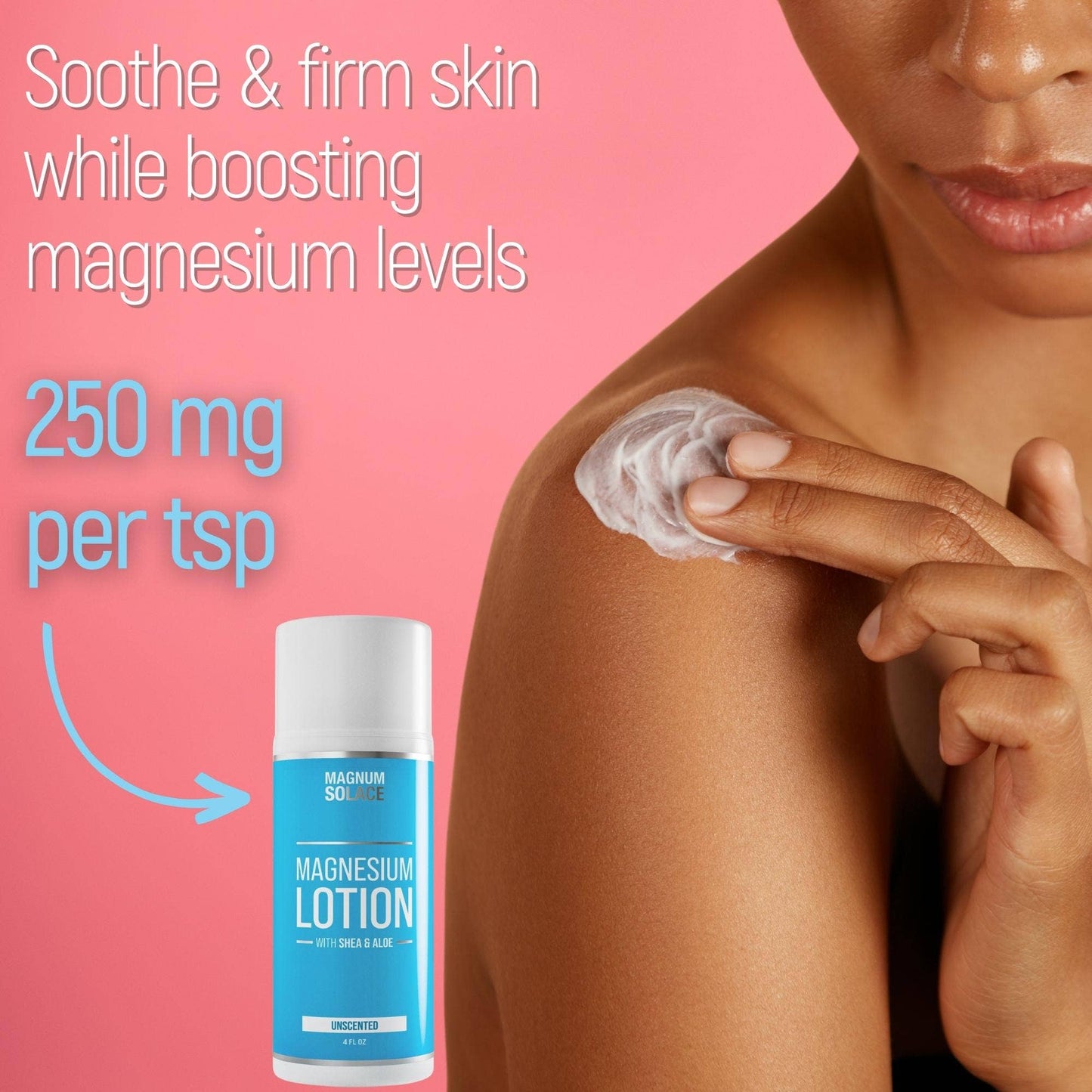 Magnesium Lotion - Restless Legs & Muscle Pain Relief Magnum Solace