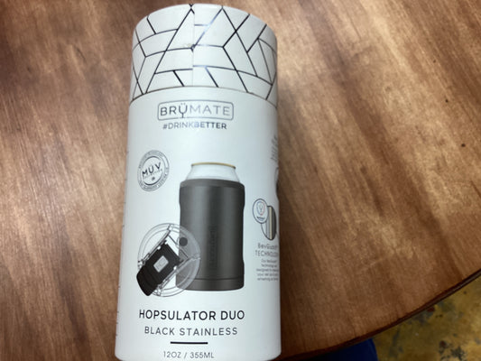 Brumate Hopsulator Duo-Black Stainless