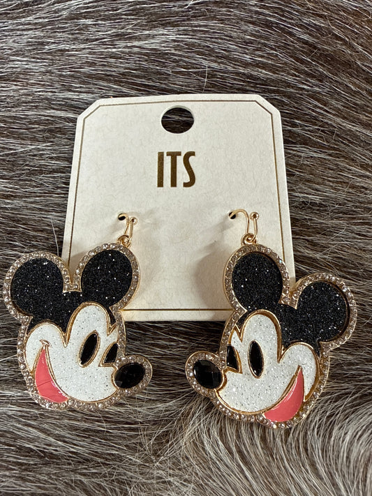 Mickey Mouse Bling Earrings ITS