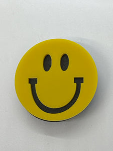 Smiley phone grip