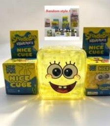 Sponge Bob Nee Doh Nice Cube Squishy Toy