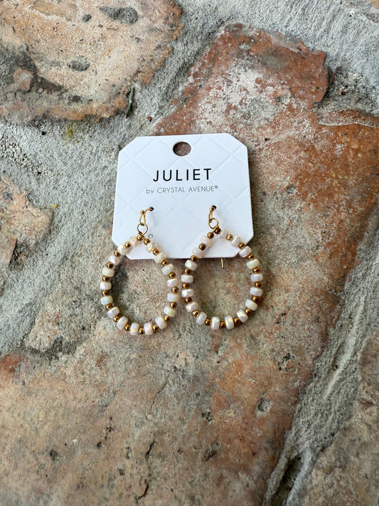 Juliet Beaded drop Earrings