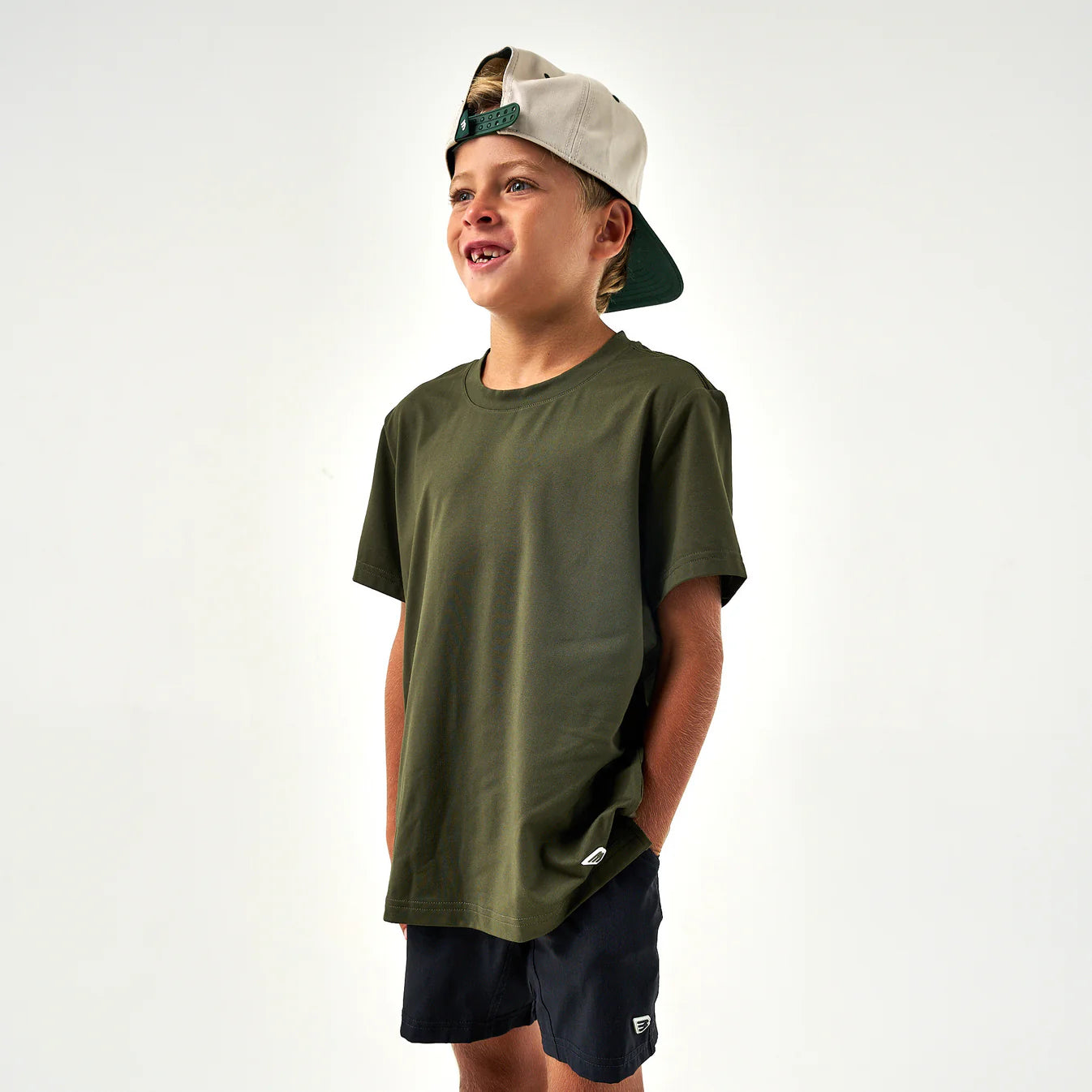 Youth Mallard Green Go To Tee Tx Burlebo Y-GTT-MG
