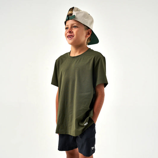 Youth Mallard Green Go To Tee Tx Burlebo Y-GTT-MG