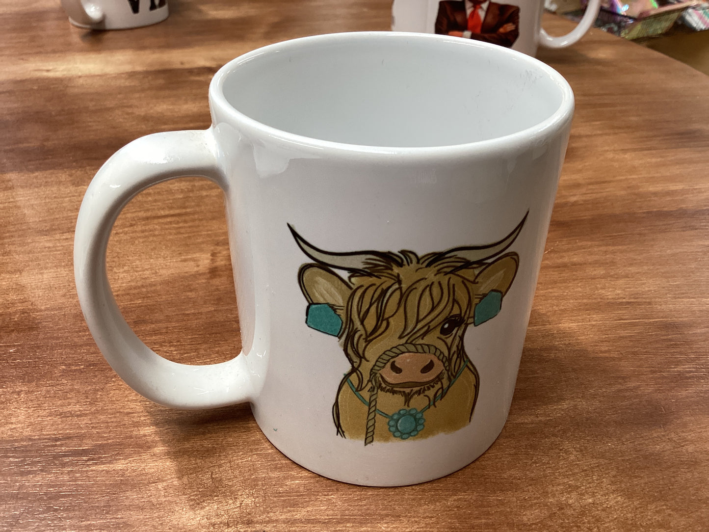 Cow head coffee cup