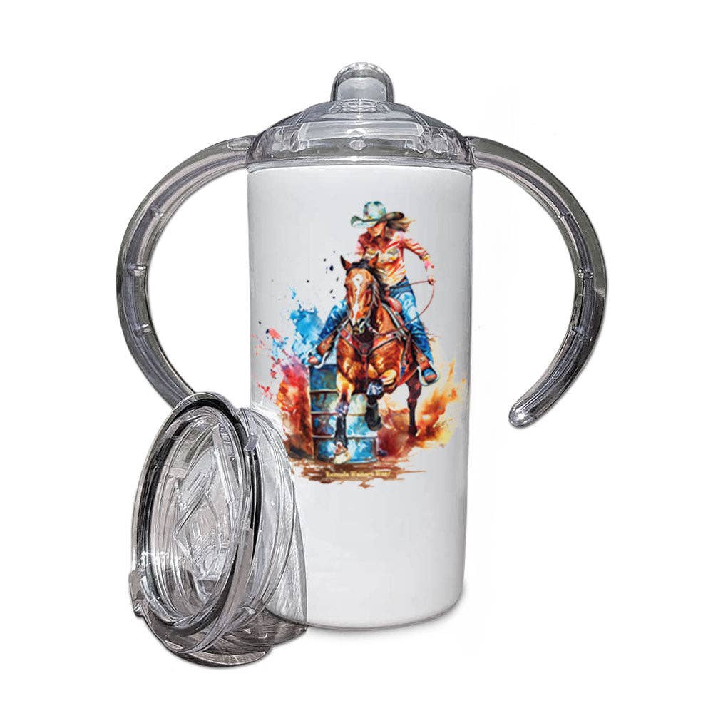 BARREL RACER - Infant & Toddler Western Sippy Cup