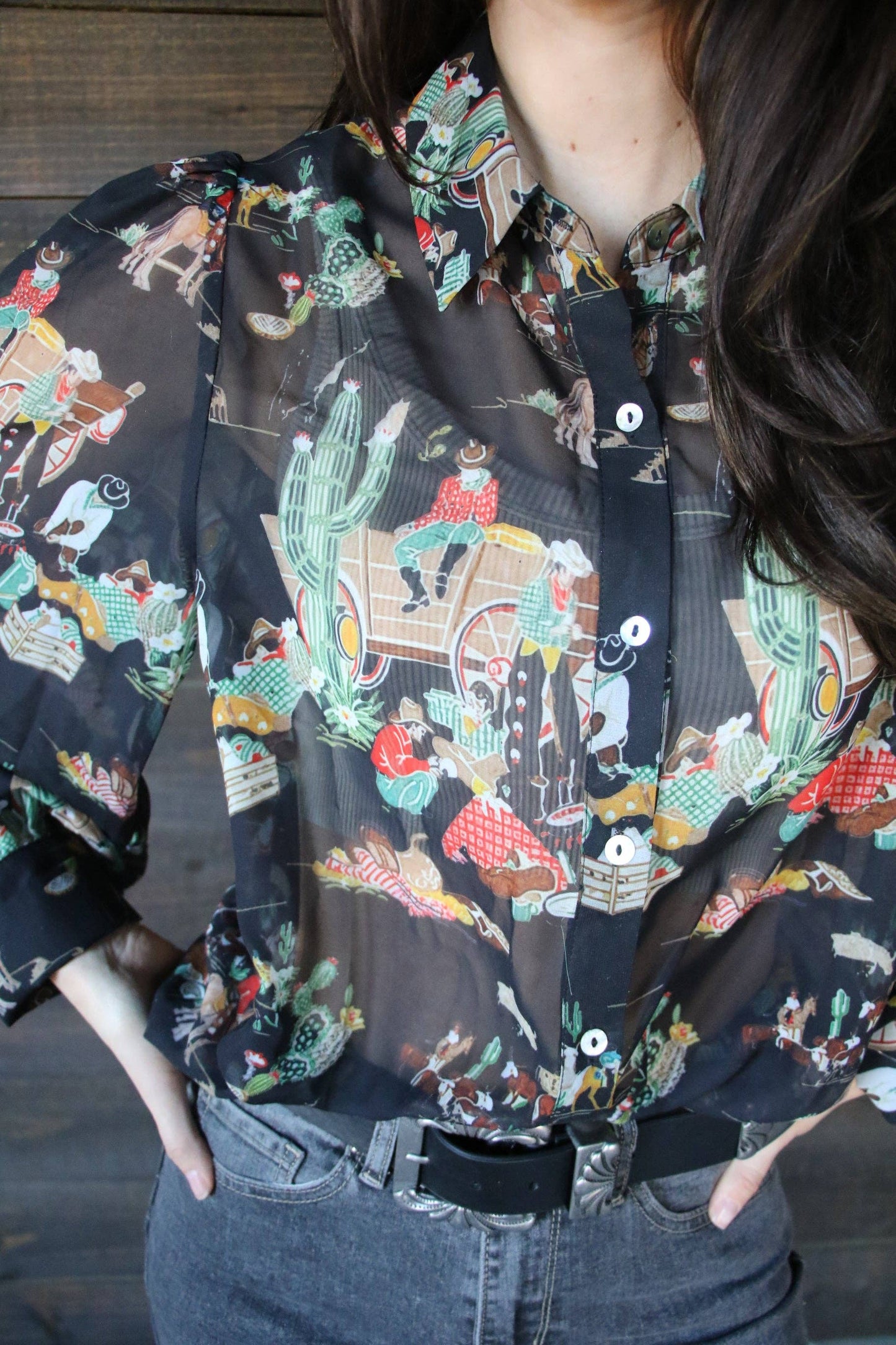 TH11  BLACK WAGON CHIFFON (7 Piece)