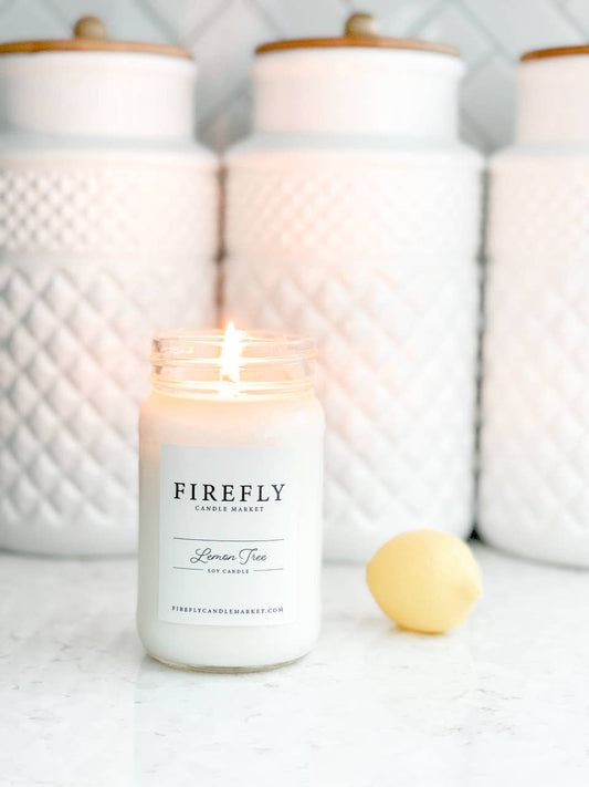 Lemon Tree: Large Candle