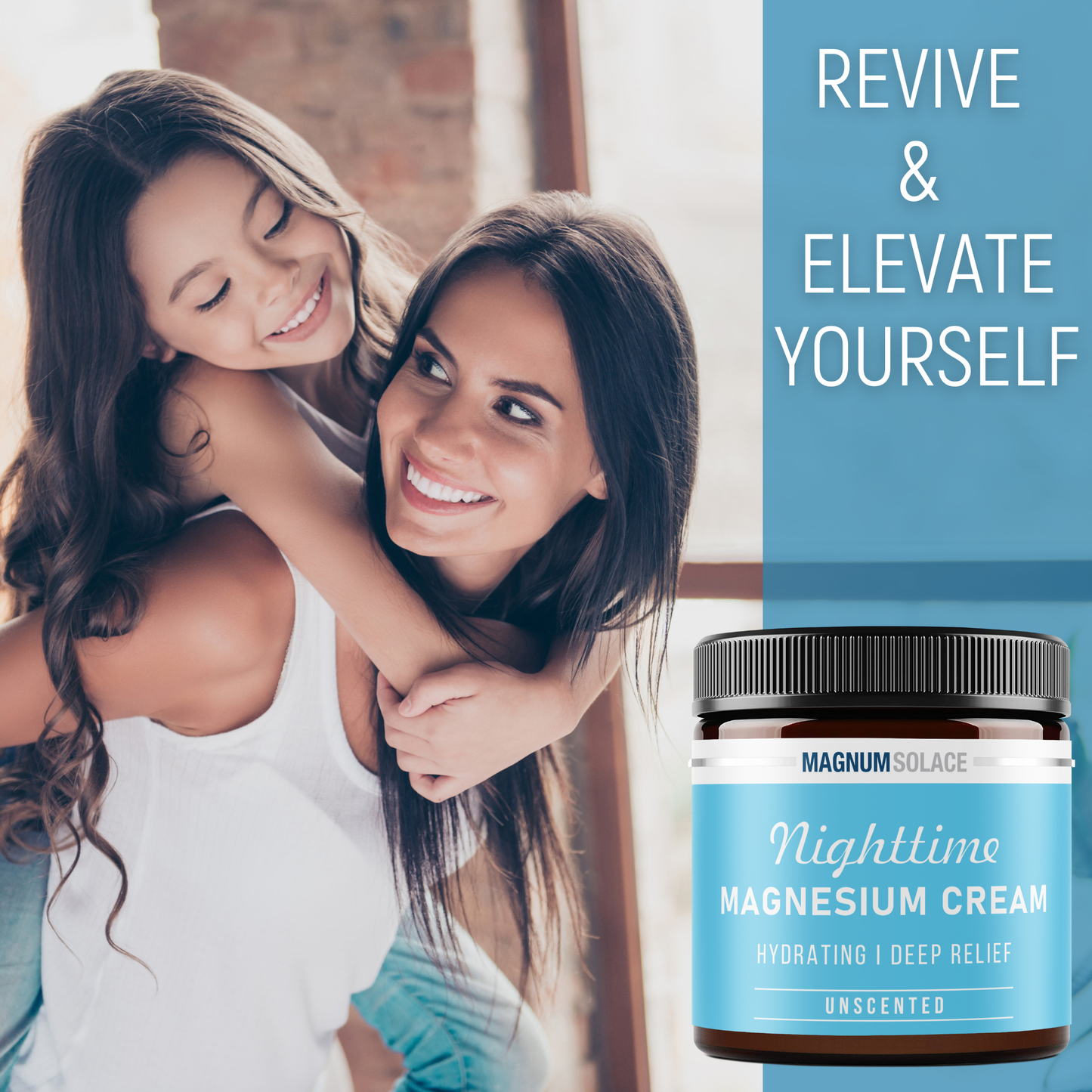 Nighttime Magnesium Cream: Lavender 5 oz Magnum