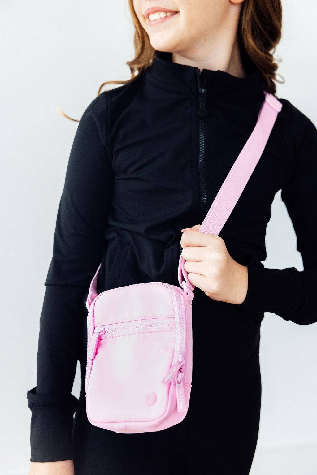 Bubblegum Pink Crossbody Bag Mila