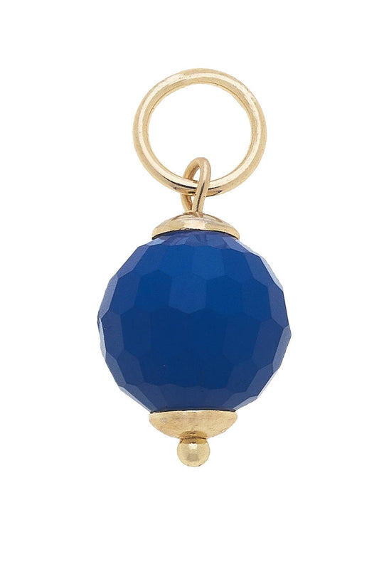 Resin Bead Charm: Royal Blue