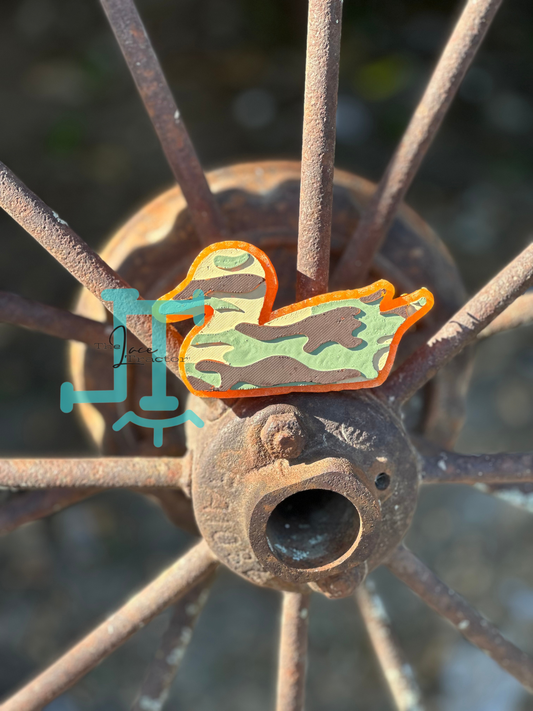 Camo Duck Car Freshie  LT **Gun Slinger Scent**