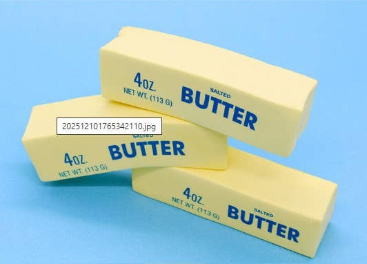 Butter Stress Ball – Soft & Slow-Rebound Squishy Toy