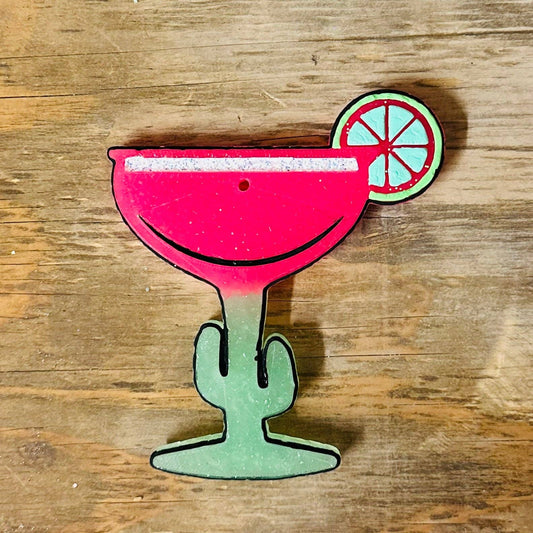 Margarita Glass Car Freshie: Southern Creek