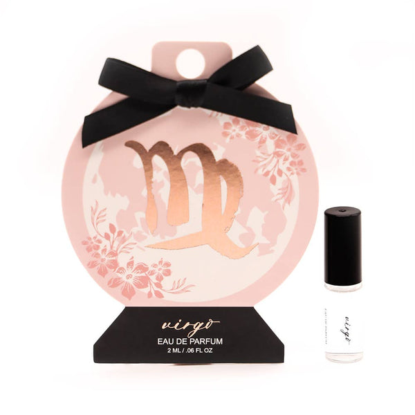 Zodiac Perfumette Card Pink: Virgo