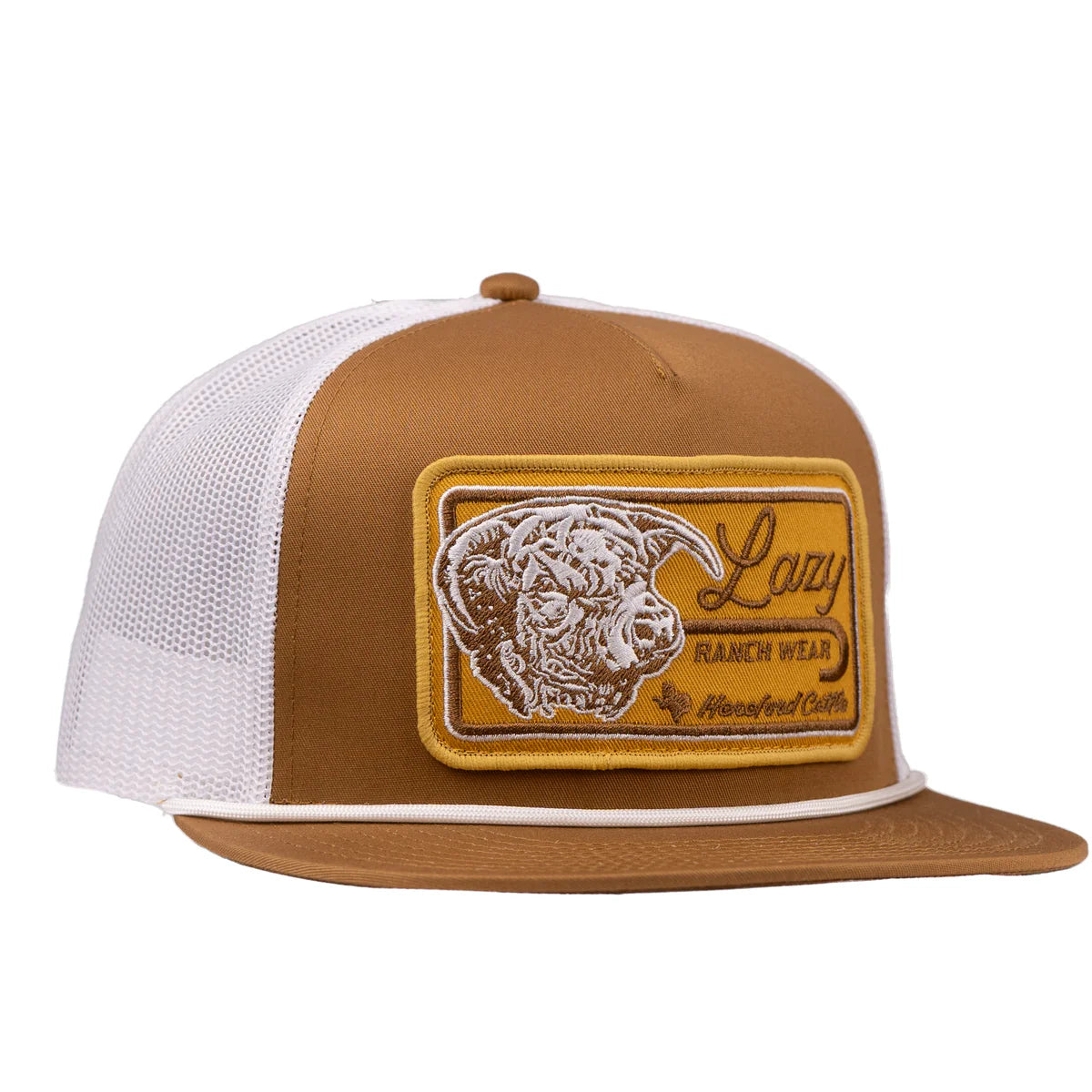LAZY J RANCH DUST STORM CLASSIC ROPE TRUCKER HAT