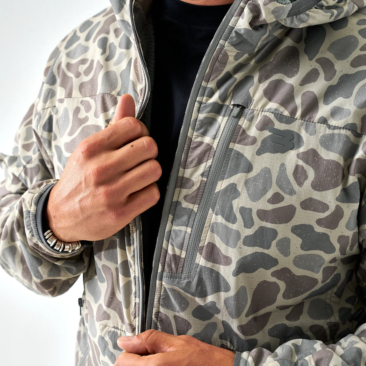 Powder Ridge Jacket Classic Deer Camo Burlebo