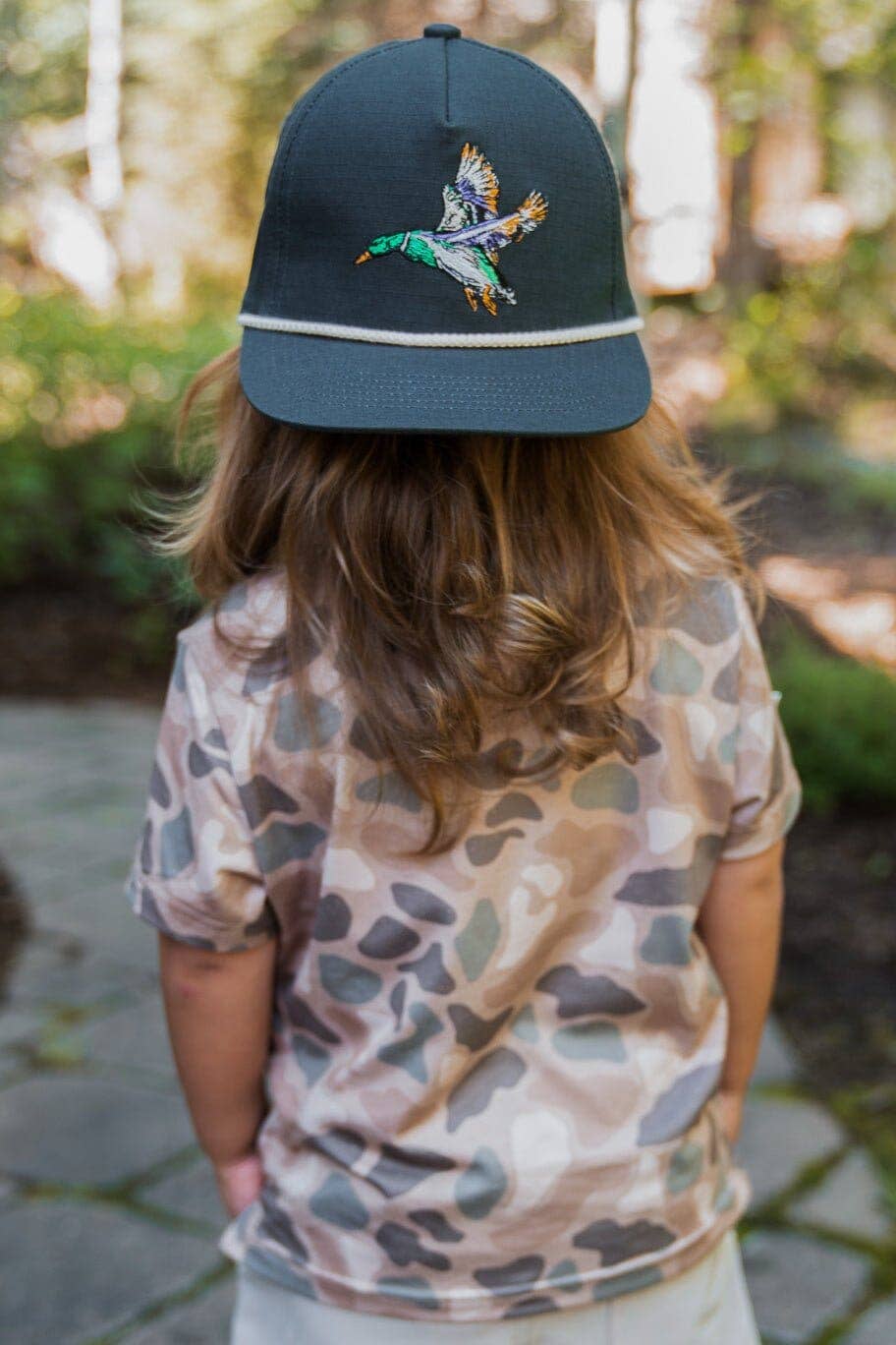 Pintail Camo  Youth Polo Burlebo
