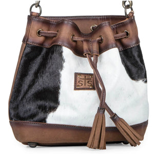 Cowhide Derby Bucket Bag STS Ranchwear 35861