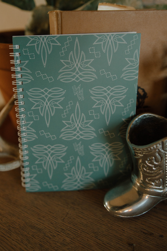 Cowgirl Stitch Small Notebook Sterling