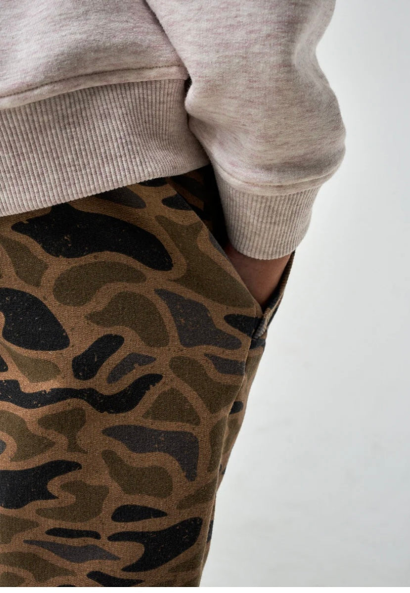 Youth Gauge Camo Fleece Jogger Burlebo