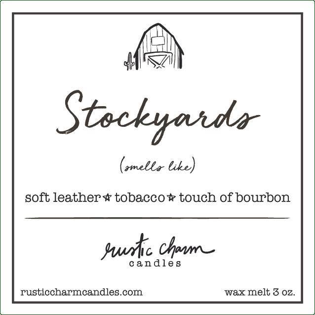 Stockyards Candle-rustic charm