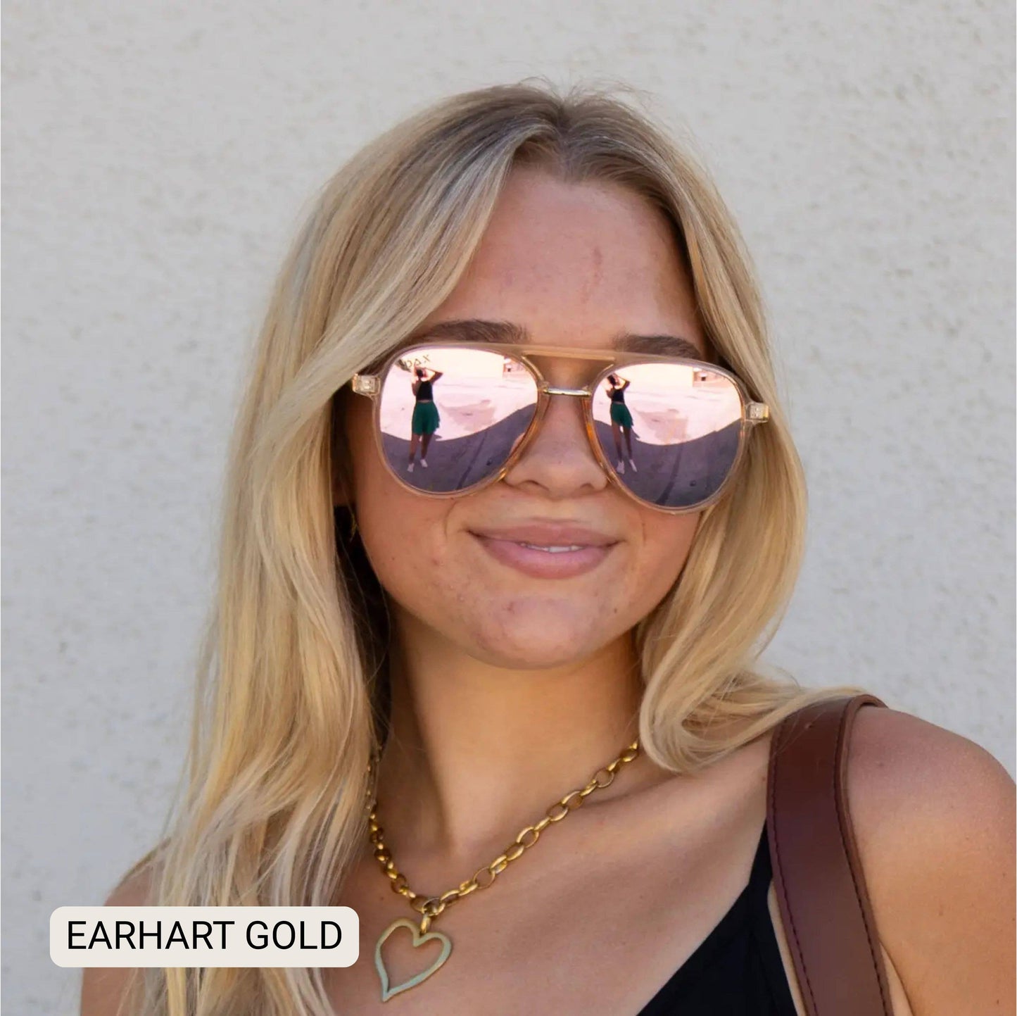 Earhart - Women’s Aviator Sunglasses–Polarized Everyday Chic: Hot pink Tx Dax