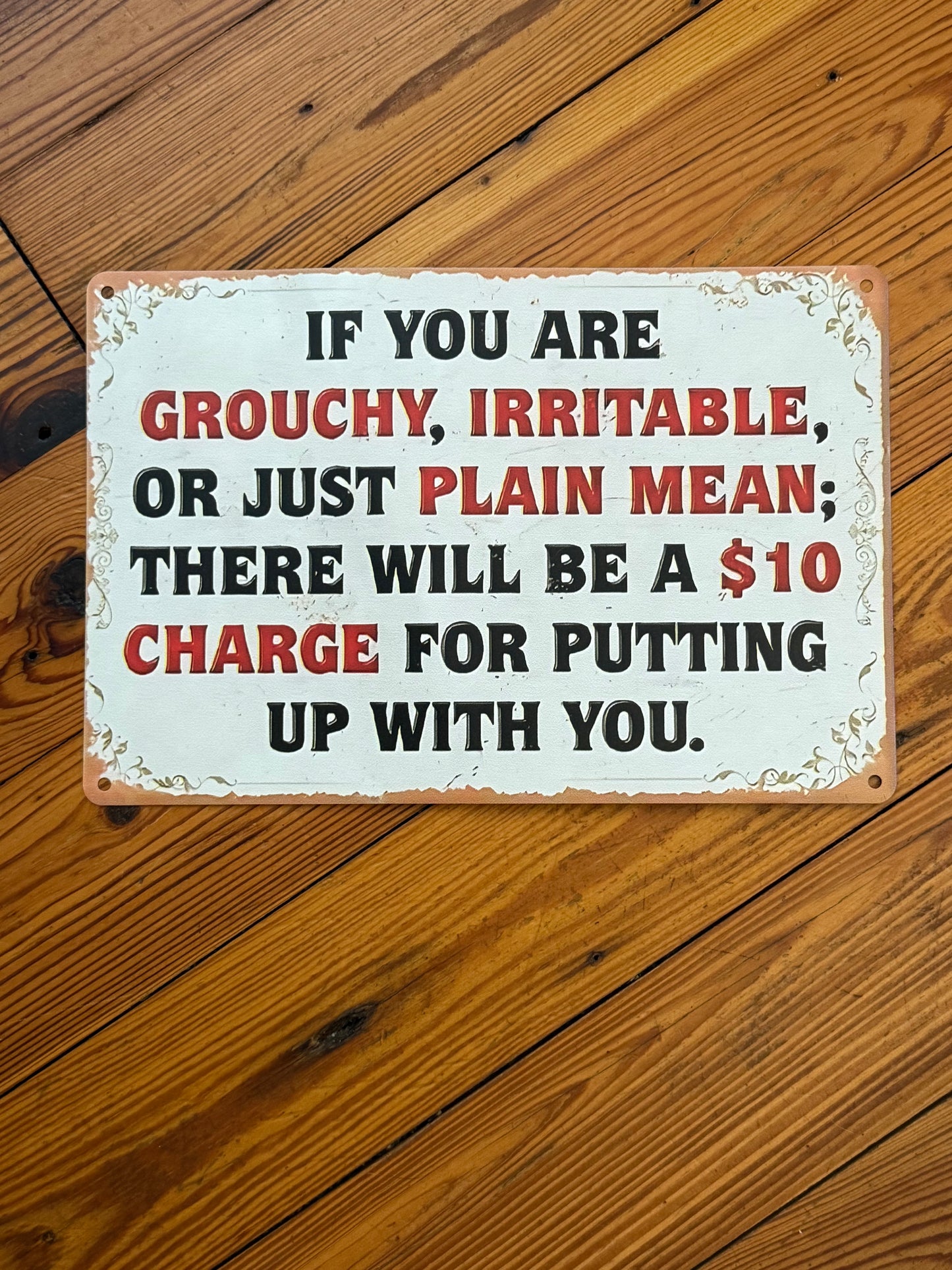 Metal Signs Funny Rectangle