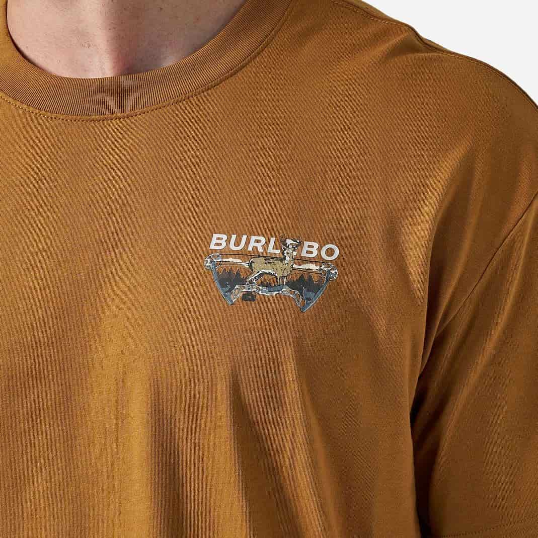 Bow Hunter Light Brown Burlebo Short Sleeve T Shirt SST-BOWH-LB Tx