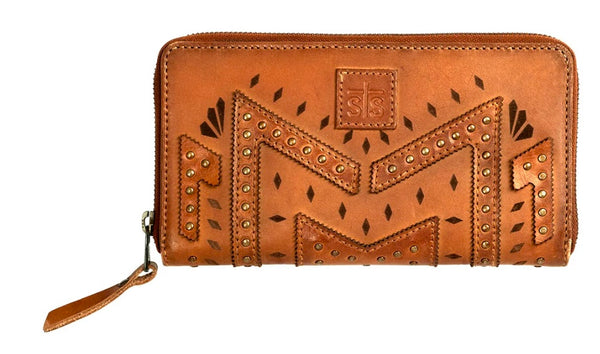 Wayfarer Juniper Bifold Leather Ladies Wallet STS Ranchwear 65499