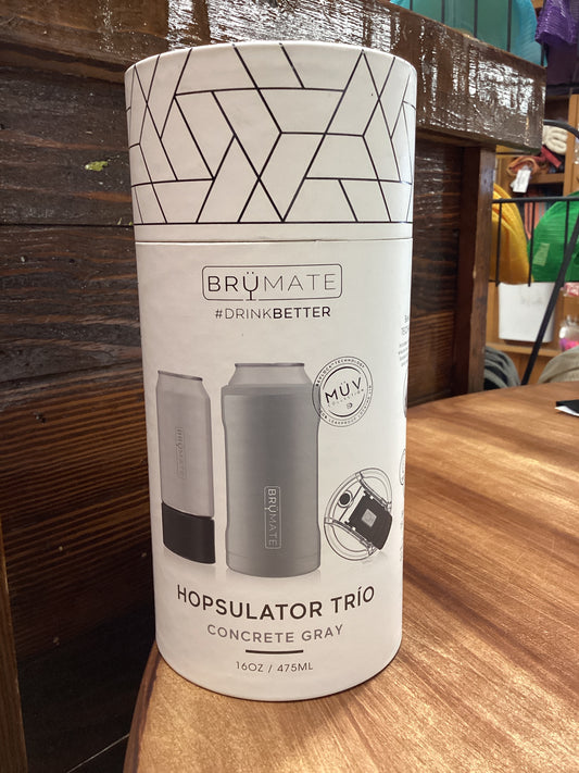 Brumate Hopsulator trio concrete gray