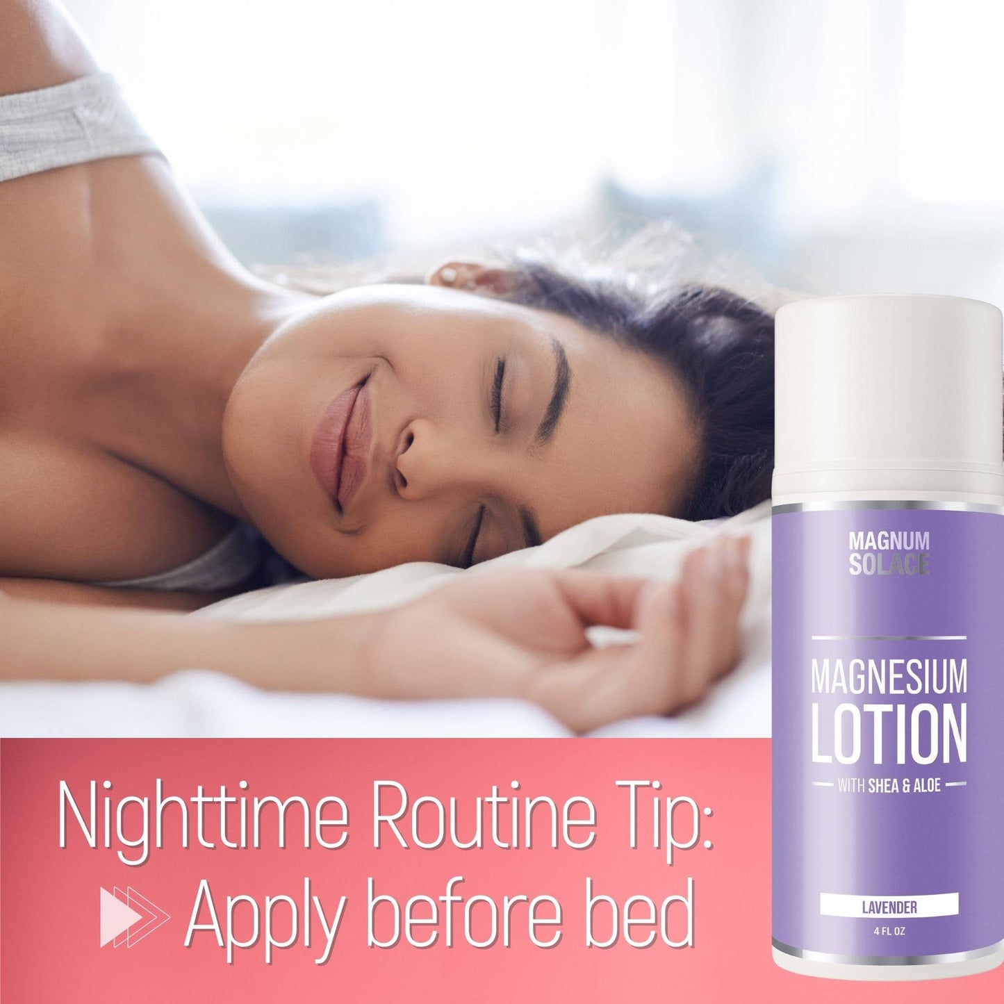 Magnesium Lotion - Lavender, Aloe, Shea and Coconut Oil magnum