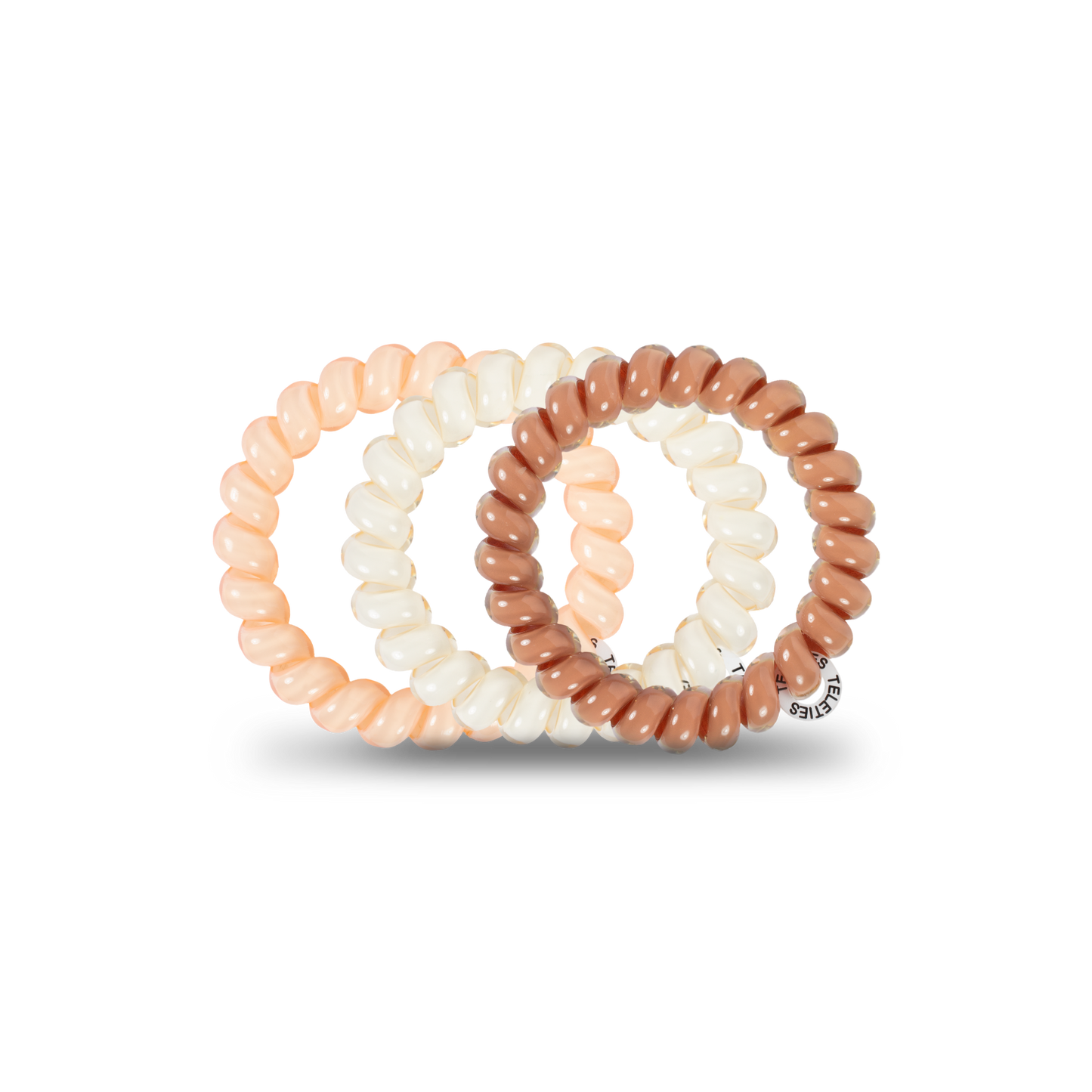 Spiral Hair Coils | Large| For the Love of Nudes Hair Ties Teleties