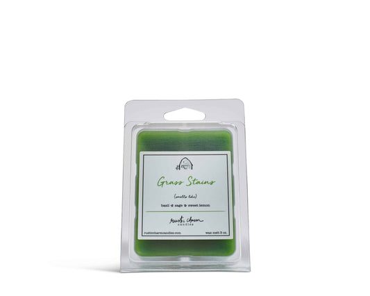 Grass Stains Wax Melt Rustic Charm
