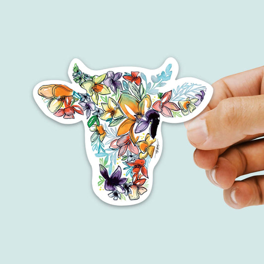 Cow Vinyl Decal Sticker