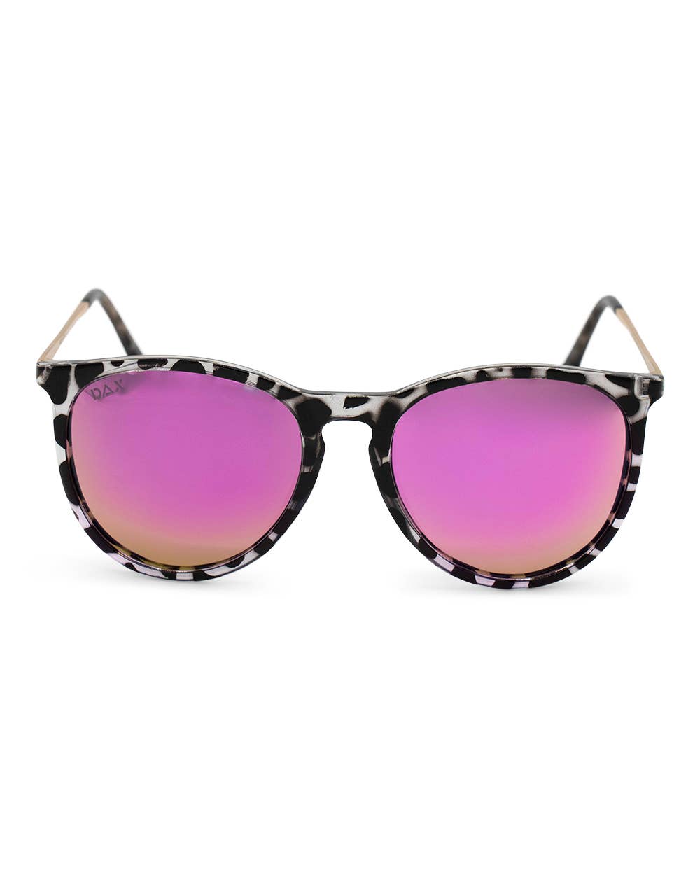 Midnight - Women's Polarized Medium Horn Sunglasses: Sand Fl Dax