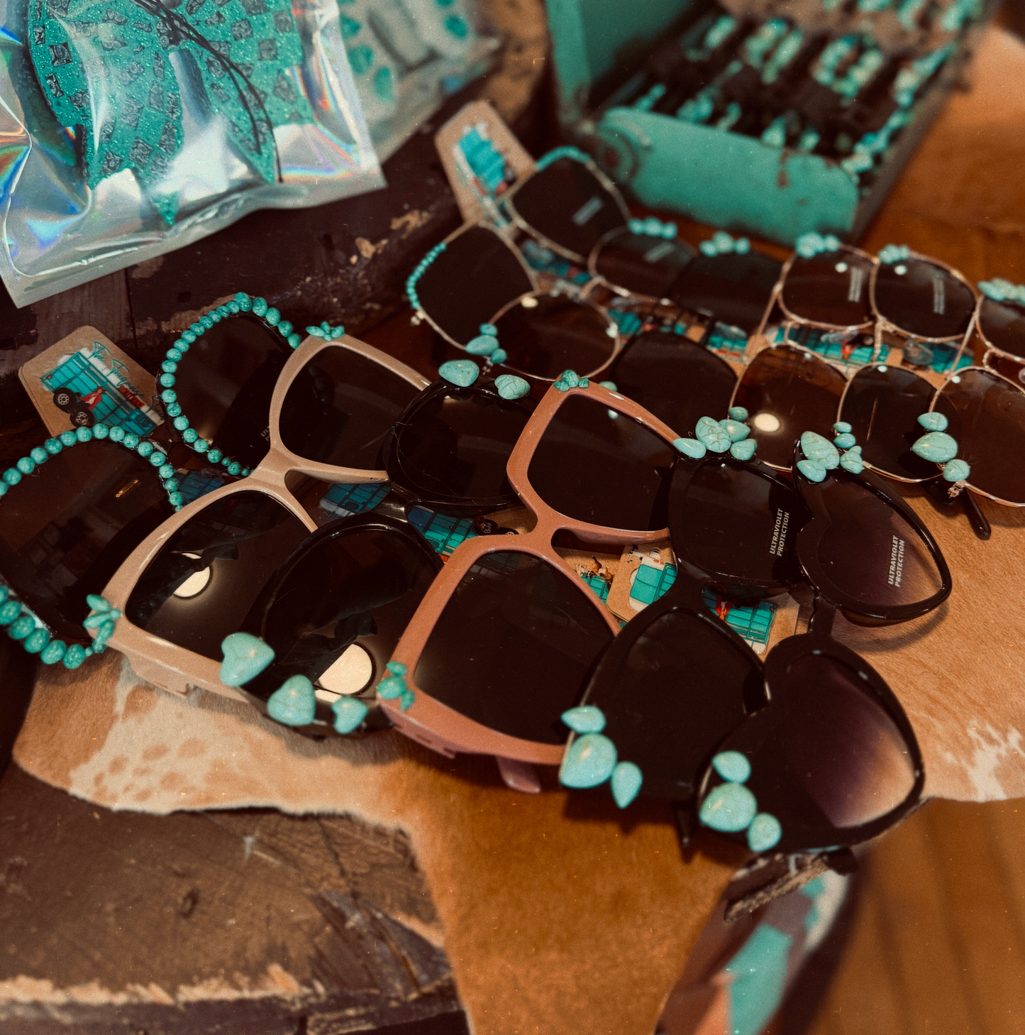 Coastal Cowgirl Sunnies Turquoise Trail