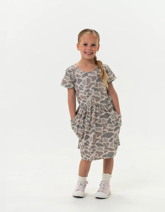 Classic Deer Camo Youth Moxie Dress Burlebo