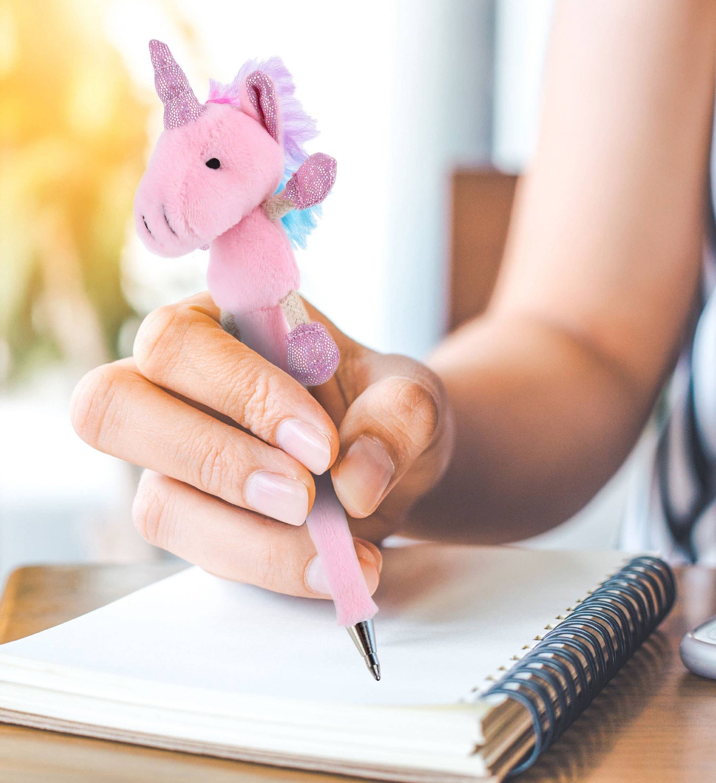 Pink Unicorn Plush Pen CGlobal Fl/ Tx