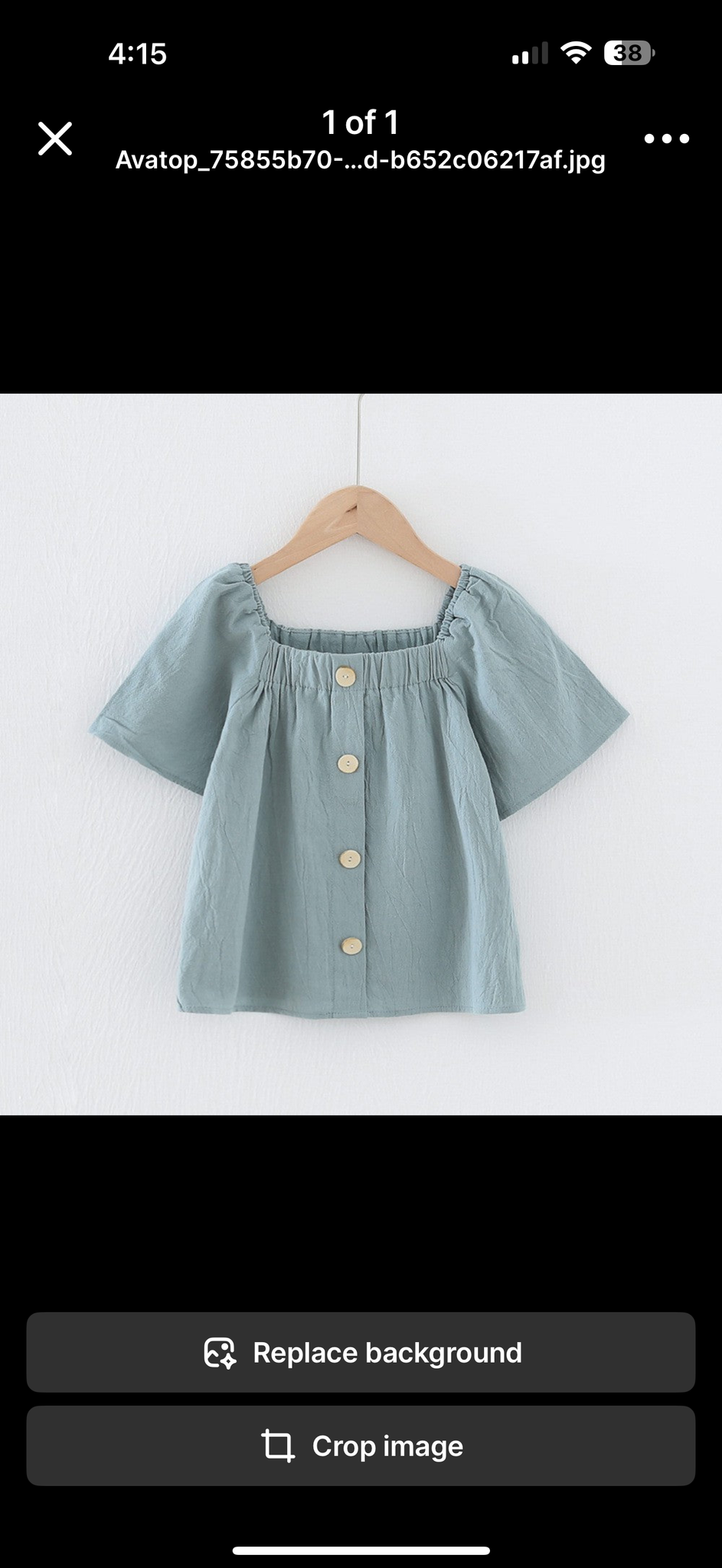 Ava Girls Smock Top