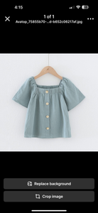 Ava Girls Smock Top