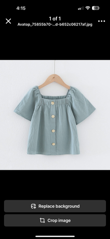 Ava Girls Smock Top