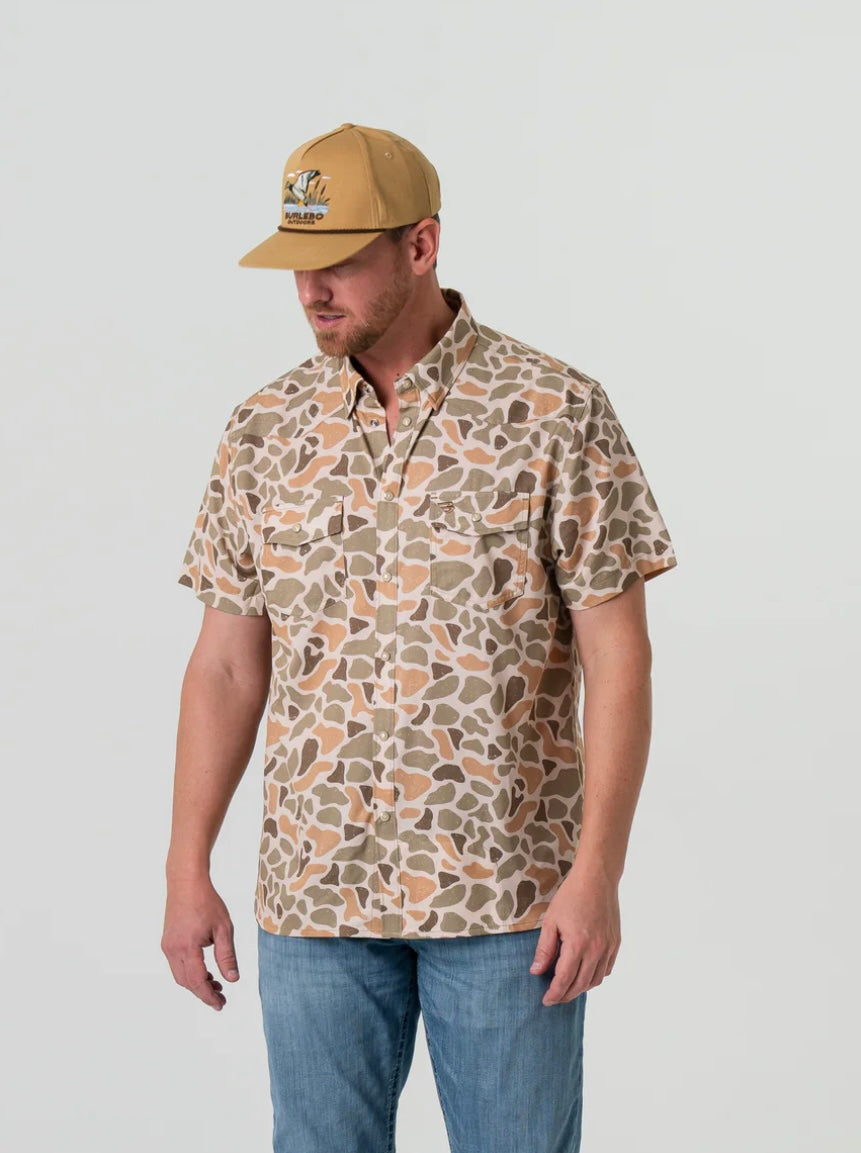 Venado Camo Performance Western Shirt Burlebo