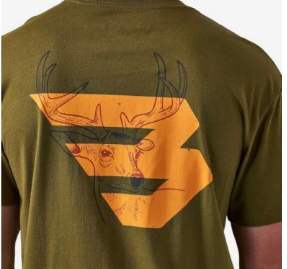 Men's Burlebo Hunter Green
Deer Flying B Logo Short Sleeve Tee Tx/ Fl SST-DRFB-HNTG