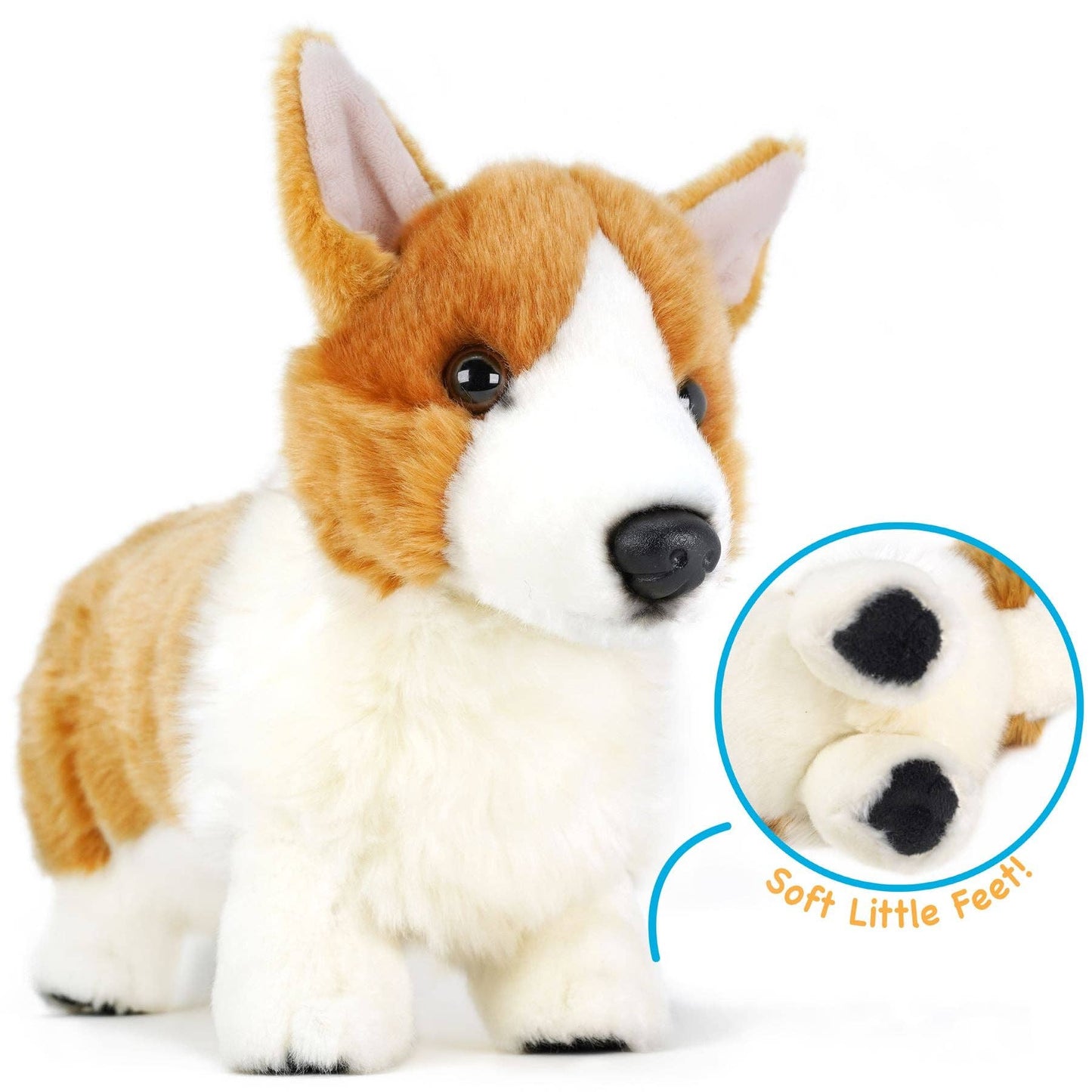 Carlotta The Corgi | 14 Inch Stuffed Animal Plush | Viahart